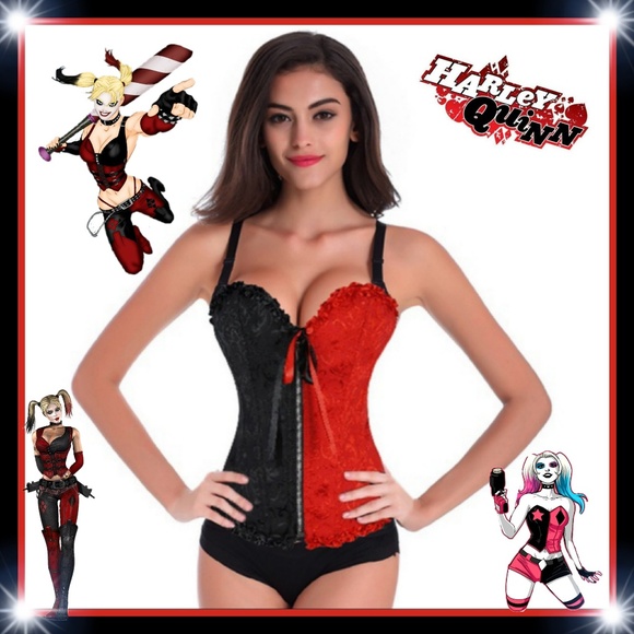 Boutique Tops - Sexy Harley Quinn Corset!!